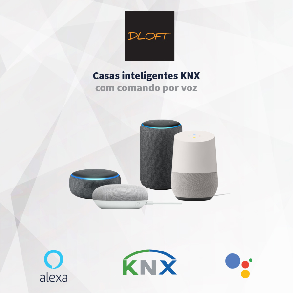 Casas Inteligentes KNX com comando por voz