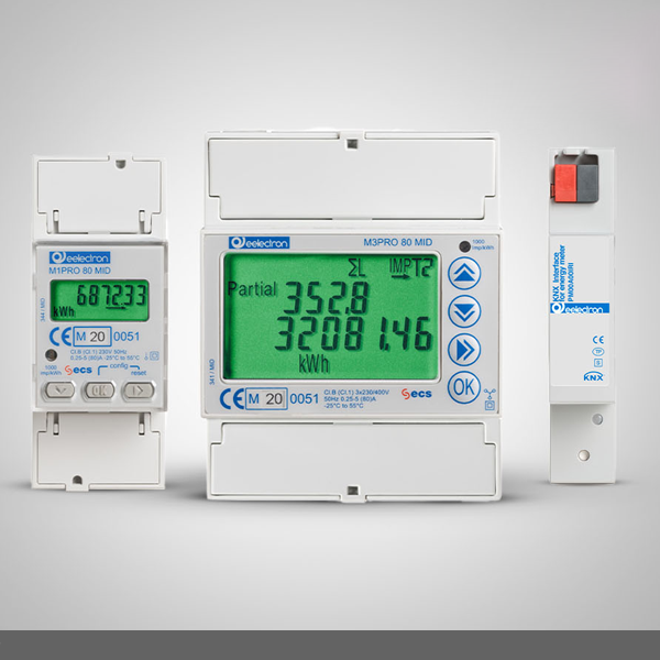 Contadores de energia KNX da Eelectron