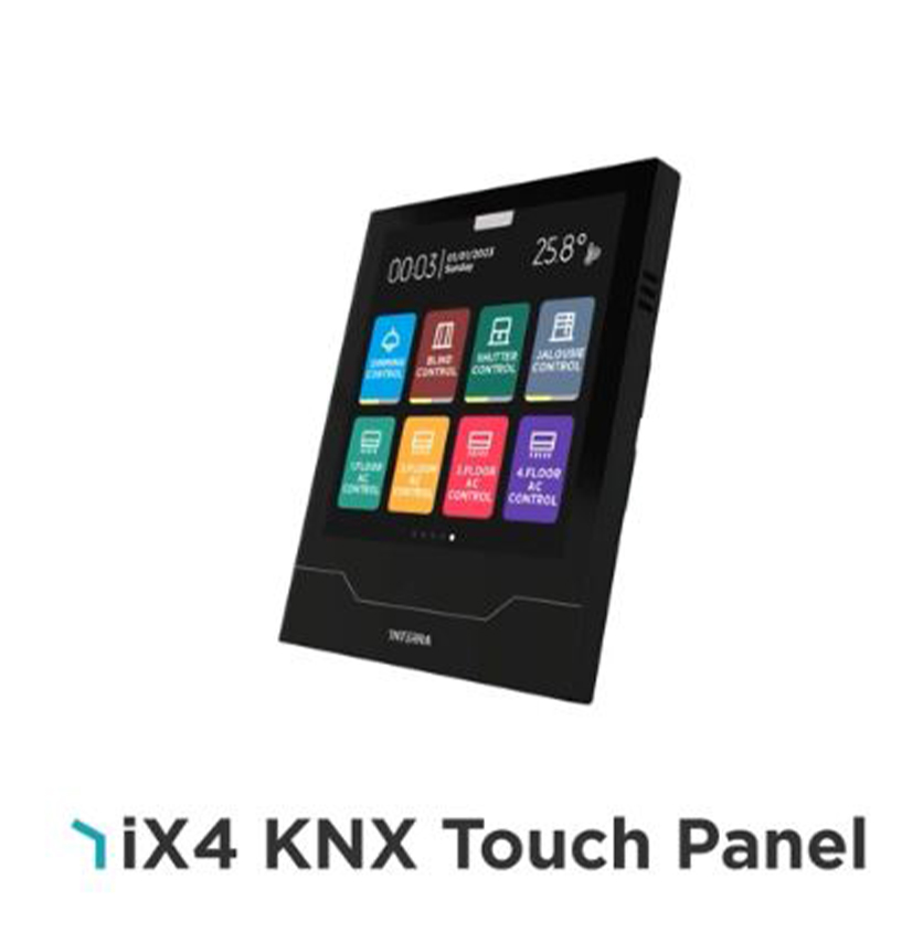 Video de apresentação do iX4 KNX Touch Panel