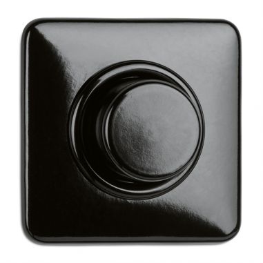 DIMMER LED 7-110W BAKELITE PRETO QUAD