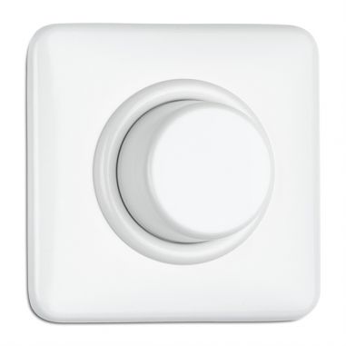 DIMMER UNIVERSAL LED 3-80W DUROPLAST BRANCO QUAD
