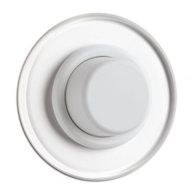 DIMMER UNIVERSAL LED 3-80W VIDRO DUROPLAST BRANCO