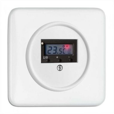 TERMOSTATO COM RELOGIO DUROPLAST BRANCO QUAD