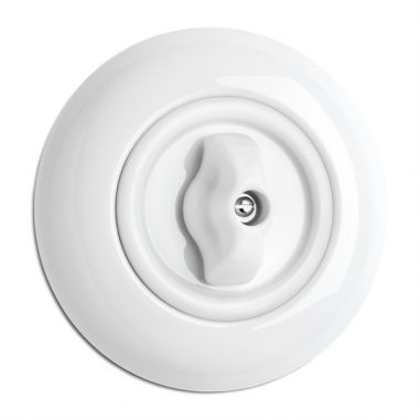 Inversor rotativo porcelana branco